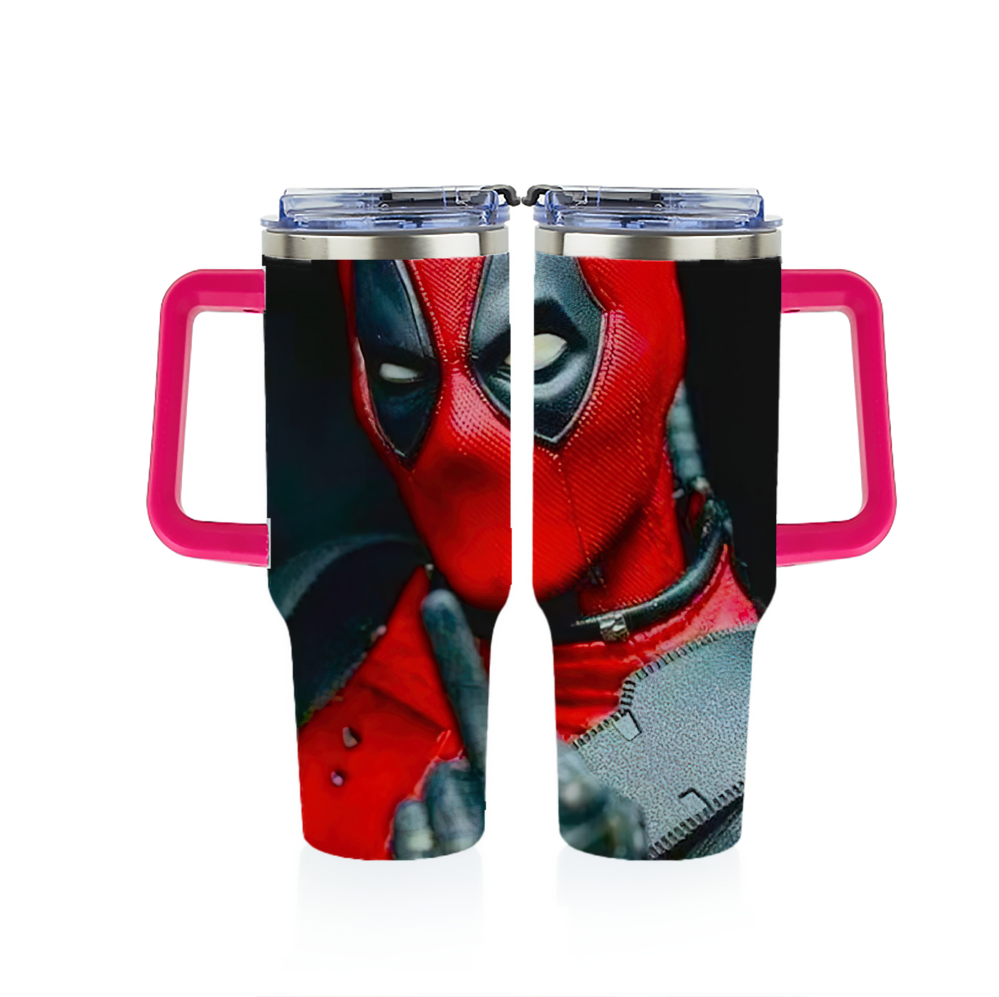 （画像用） Deadpool デッドプール 1200ｍLフルプリント車用タンブラー